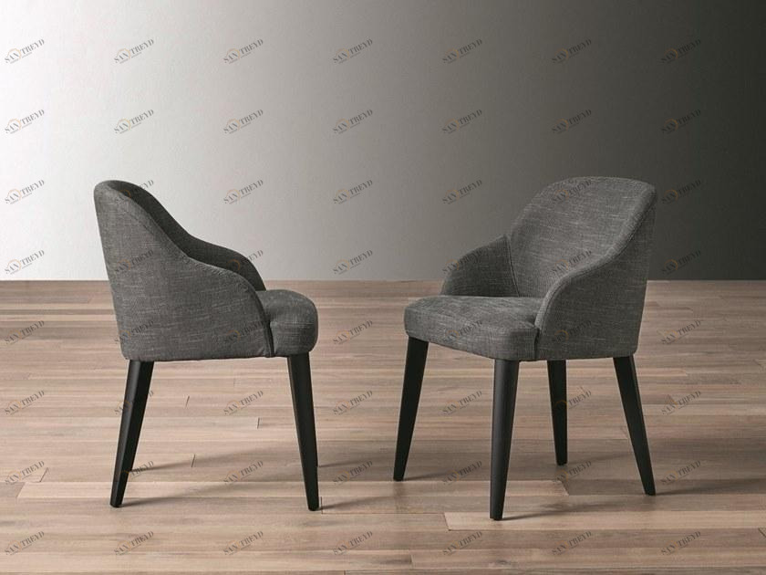 Meridiani Стул из ткани с подлокотниками Odette sun-id-1411717