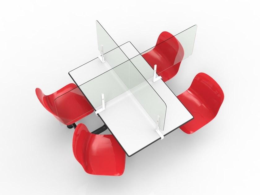 Steelbox by Metalway Скамья pmma parafiato барьер с зажимами Zen protect sun-id-1431804 - Вид №8