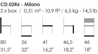 Fenabel Стул из массива дерева Milano sun-id-1377498 - Вид №4