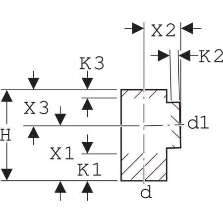 368.189.16.1 Тройник Geberit PE 88,5° Geberit  - Вид №2
