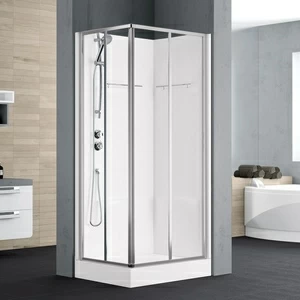 Novellini. Душевая кабина 80x80 см A STANDARD без крыши ALBA