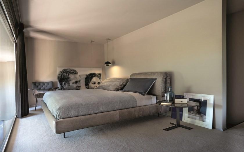 Arketipo Двуспальная кровать из ткани с мягким изголовьем sun-id-1486002 - Вид №3