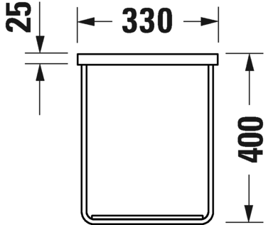 0031101000 DuraSquare Консоль металлическая подвесная **
Хром Хром Duravit - Вид №3