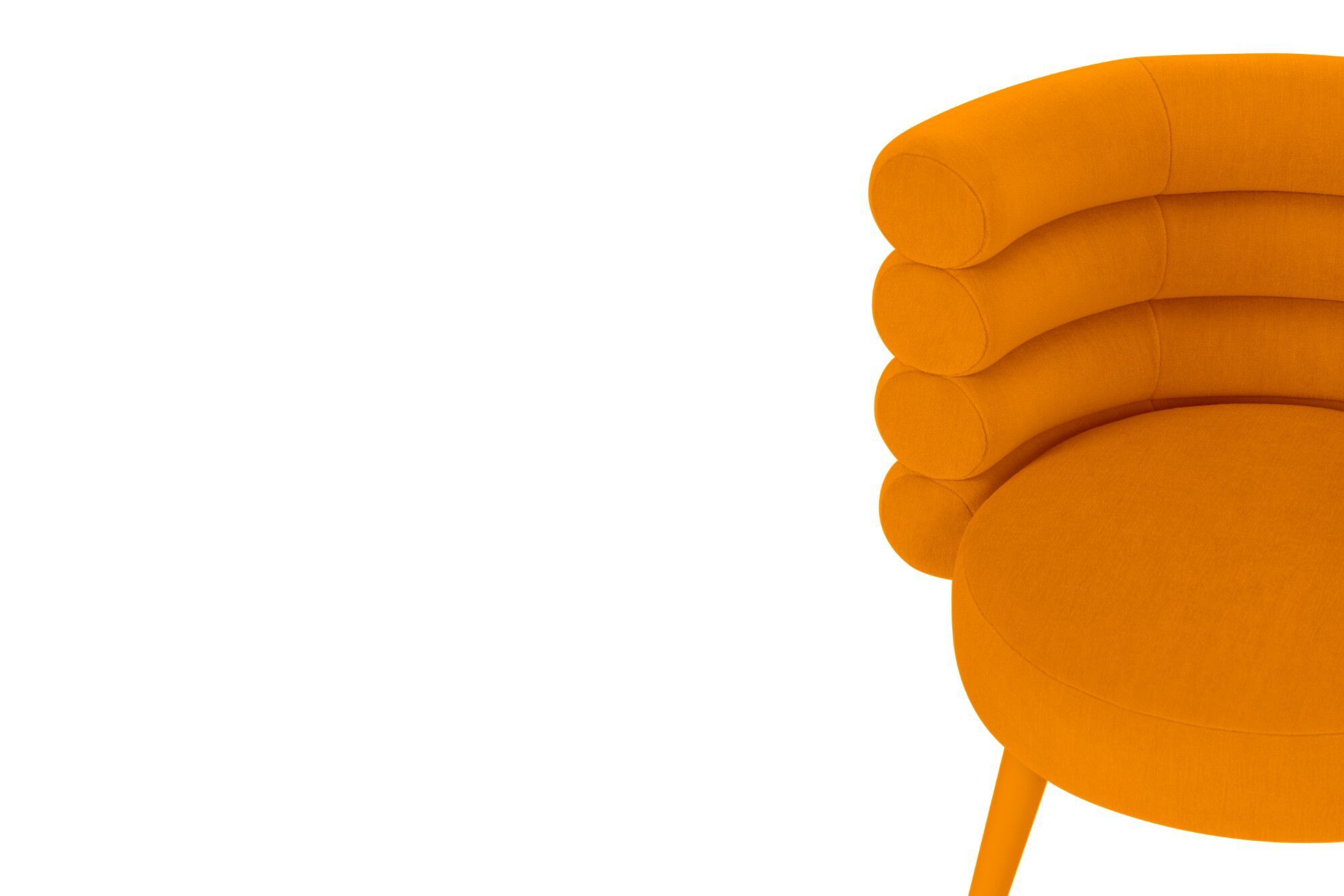 Бархатное кресло ROYAL STRANGER MARSHMALLOW ARCH-00032543 - Вид №5