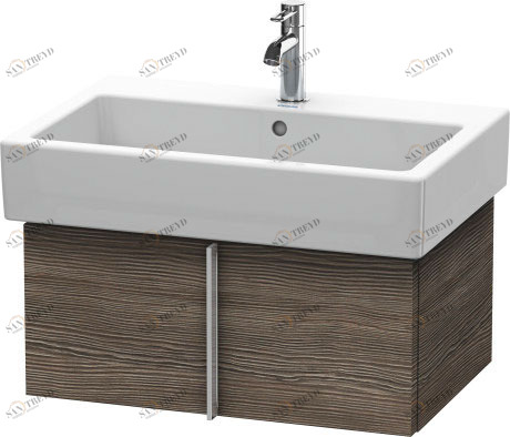 VE610505151 Vero Тумбочка подвесная Сосна коричневая, декор Duravit
