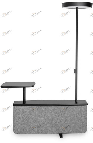 de Sede Разделительный модуль со столом и лампой Ds-601 sun-id-1364520