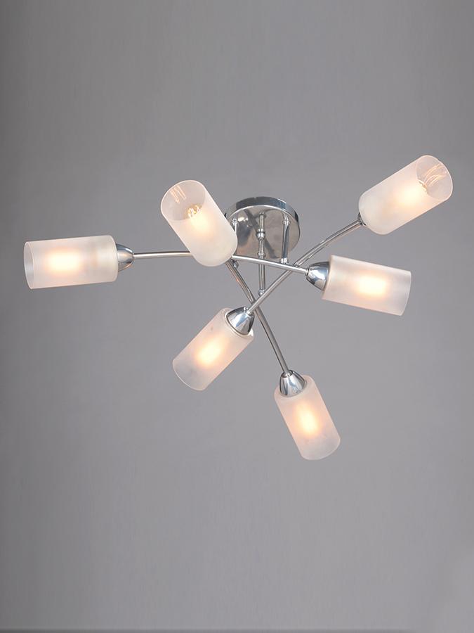 Потолочная люстра Vitaluce V4188-9/6PL VITALUCE ДИЗАЙНЕРСКИЕ 194228 Белый  - Вид №1