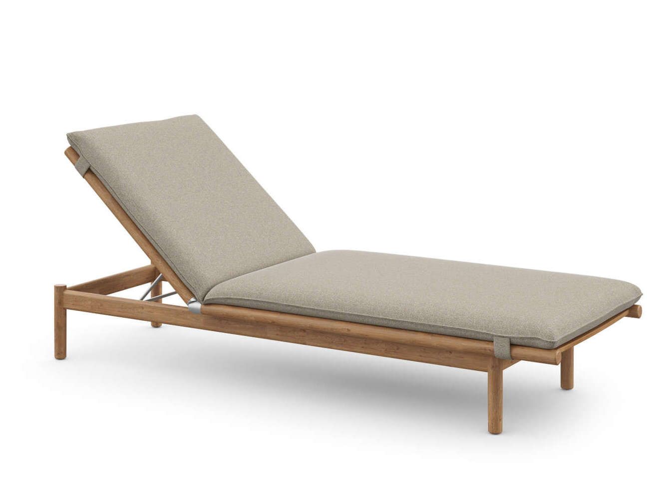 ТИК и ткань откидной садовый шезлонг DEDON TIBBO ARCH-00082802