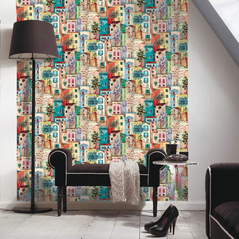 Erismann Profi Deco: флизелиновые обои коричневые с виниловой текстурой 83591956 STLM-0042302 - Вид №3