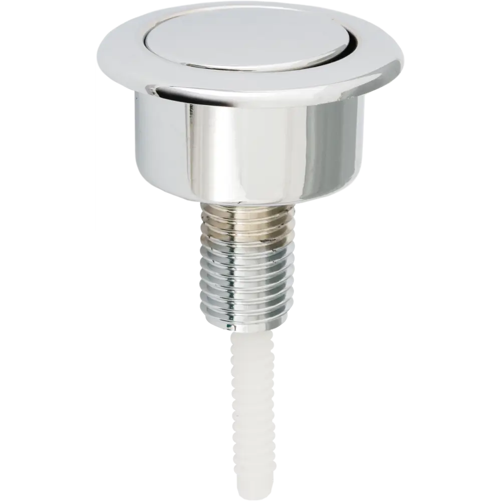 Арматура для бачка АНИ пласт с боковой подводкой и хромированной кнопкой 85574166 STLM-0064061 - Вид №2