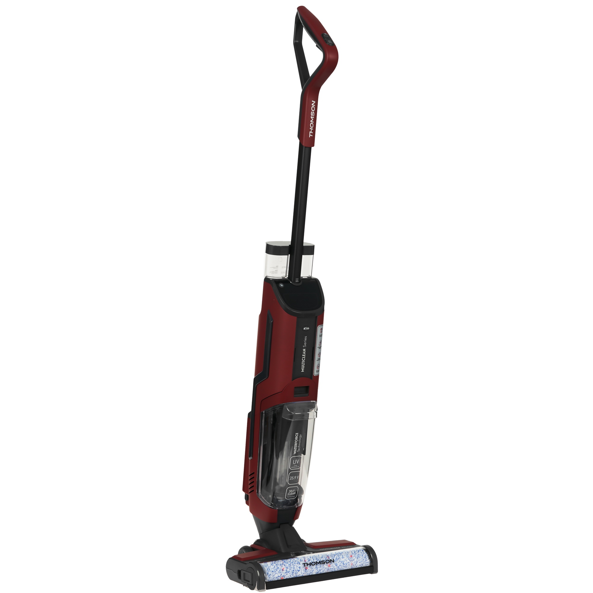 9116130 Моющий пылесос вертикальный   Thomson VH20BW01  красный STDN-0138064 - Вид №1