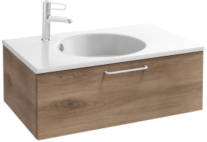 EB2515-R6-N18 Тумба под столешницу 80 см, 1 ящик, белая ручка JACOB DELAFON ODÉON RIVE GAUCHE