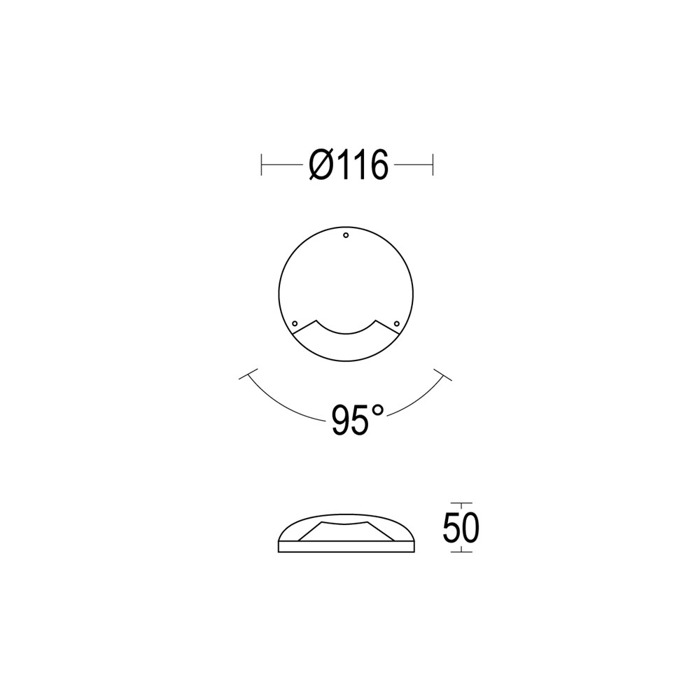 Geos Flat 115 Ghidini Geos 1L Flat .05 Темно-Cерый (Матовый)  - Вид №1