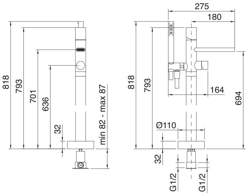 Rubinetterie Treemme Nanotech  5403  - Вид №1