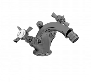 Gentry Home Смеситель для раковины Style на три отверстия с всплывающей пастой Ascot Темный никель GH100496