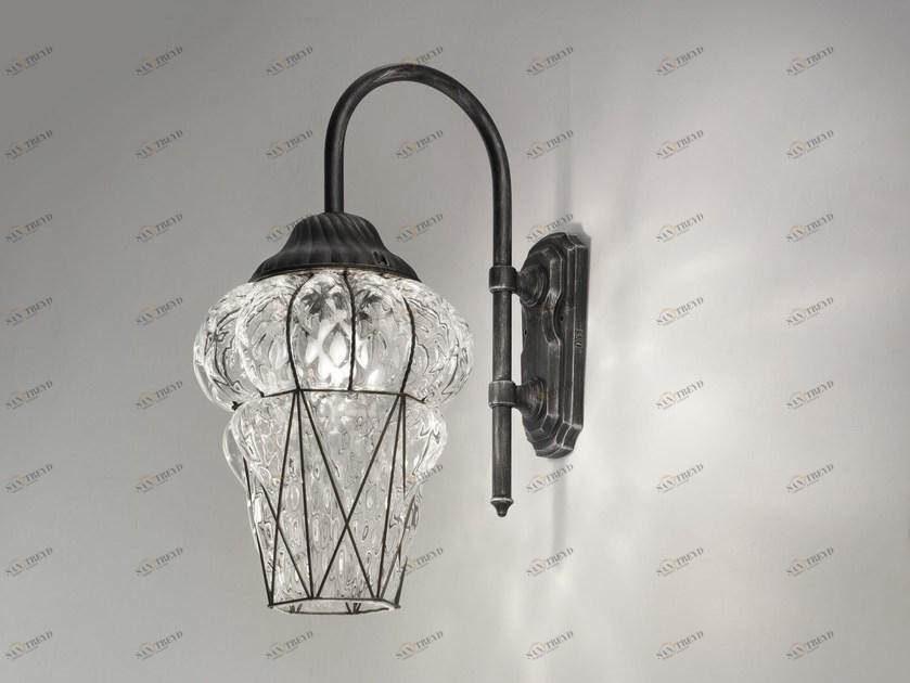 Siru Настенный светильник для улицы из муранского стекла Piazza Eb 114-035