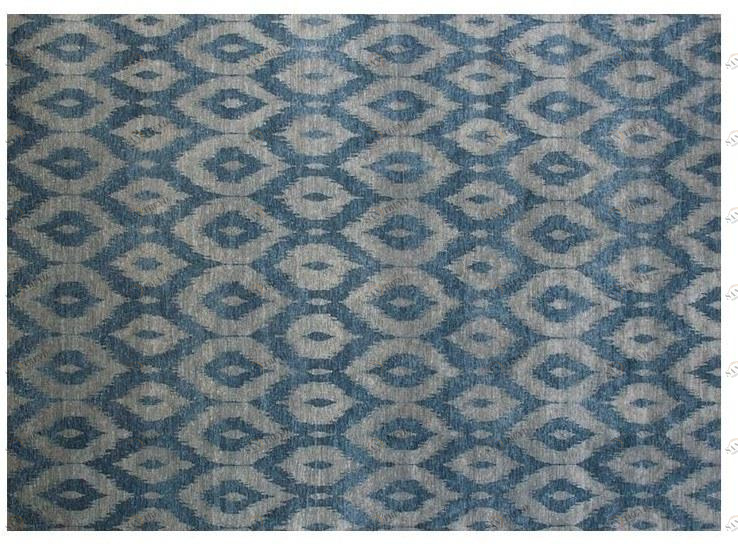 Mohebban Ковер из шерсти ручной работы с рисунком Ikat sun-id-1419552