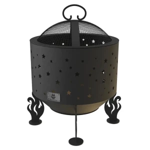 91415394 Костровая чаша Fire-House Звезды d 50 см с крышкой искрогасителем 50x69 см STLM-1410428