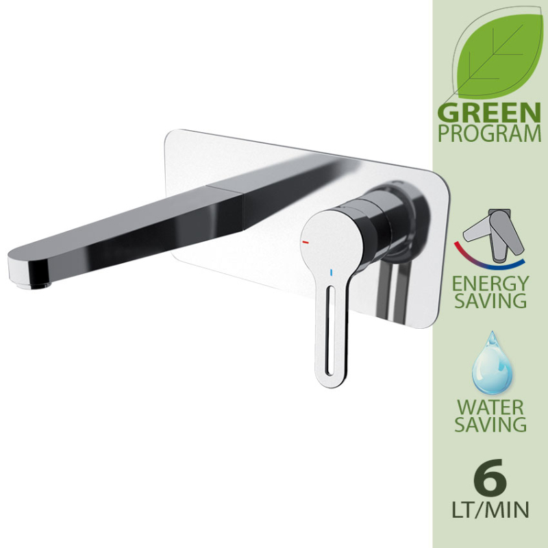 SRE632LT6 Смеситель для умывальника DANIEL RUBINETTERIE Smart GREEN - Вид №4