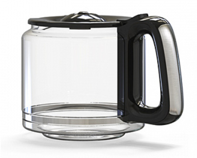 9116147 Кофеварка капельная BQ CM1004 Steel-black серебристый STDN-0006118 - Вид №6