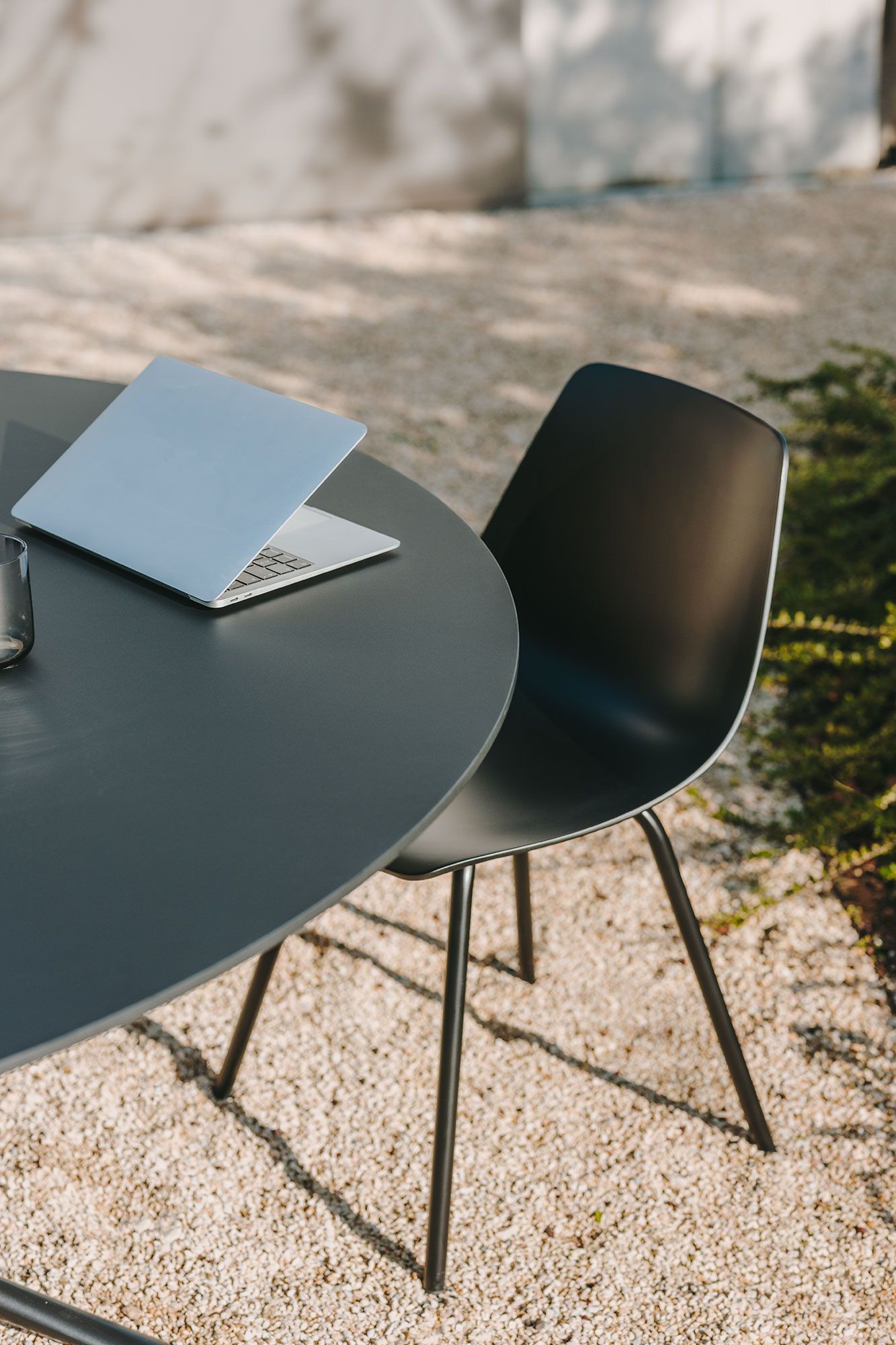 Круглый садовый стол HPL Lapalma TRAIL OUTDOOR ARCH-00064579 - Вид №7