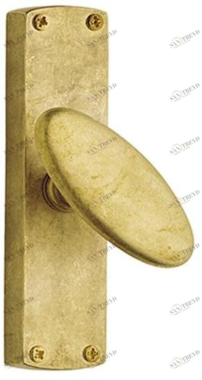 Reguitti Латунный болт кремона на пластине Ovalino sun-id-1445720