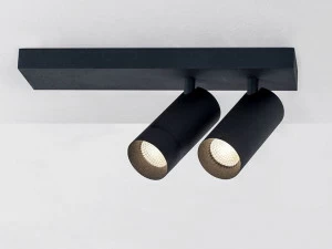 HER Регулируемый светодиодный потолочный светильник из алюминия с порошковым покрытием Straight 2225