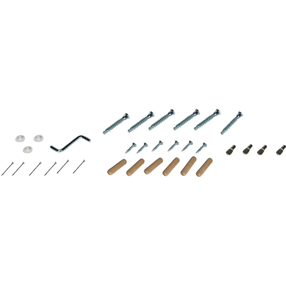 Каркас навесной 40x92x35 см, ЛДСП, цвет белый DELINIA STLM-2175887 - Вид №3