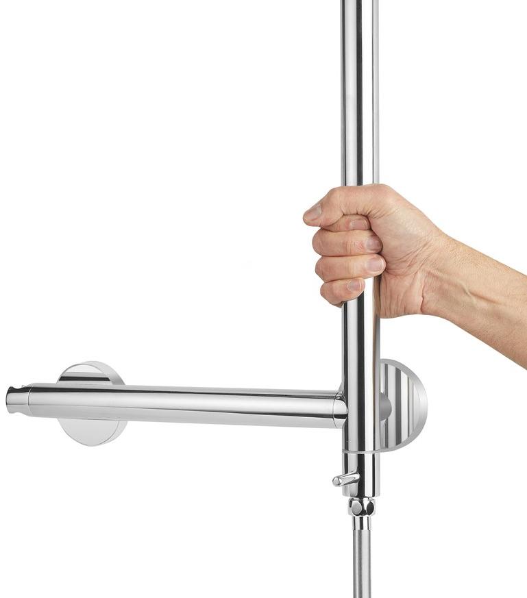 Ponte Giulio Ползун из нержавеющей стали с боковой ручкой Solo H51gor01/h51gol01 - Вид №2