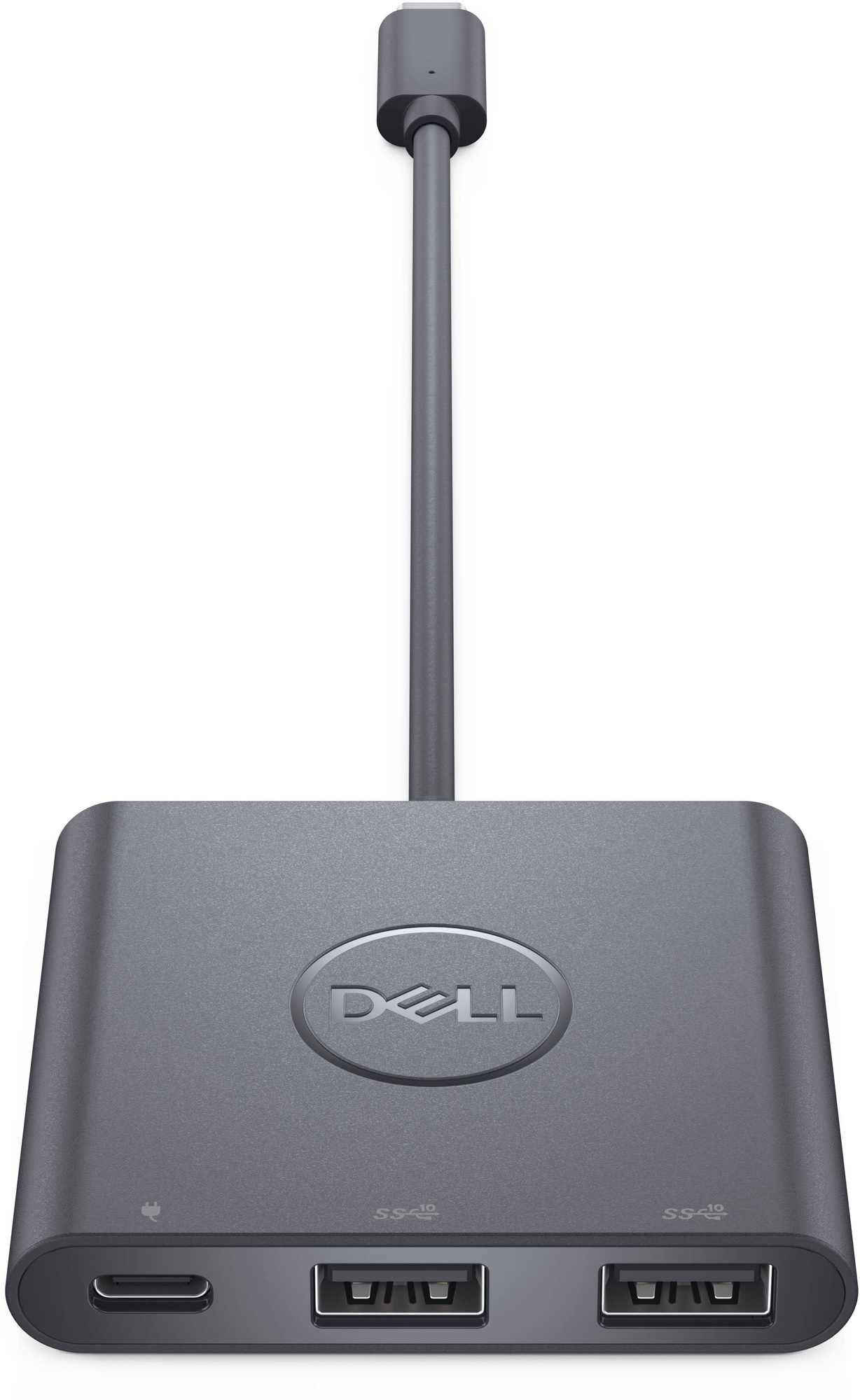 470-AEGX adapter usb-c/2*usb-a with power delivery Dell Santreyd  - Вид №1