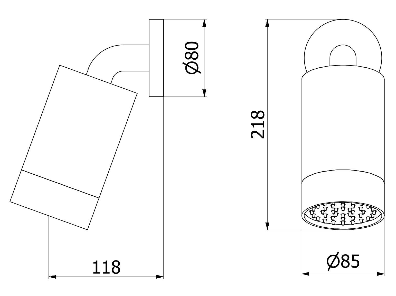 Круглая настенная душевая головка IB Brera ARCH-00093465 - Вид №9
