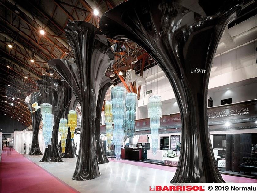 BARRISOL Натяжная стена из пластика с подсветкой для интерьера sun-id-1352795 - Вид №3