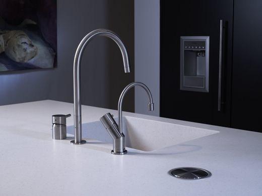 MGS Смеситель для кухни из нержавеющей стали на два отверстия F2 sun-id-1447758 - Вид №2