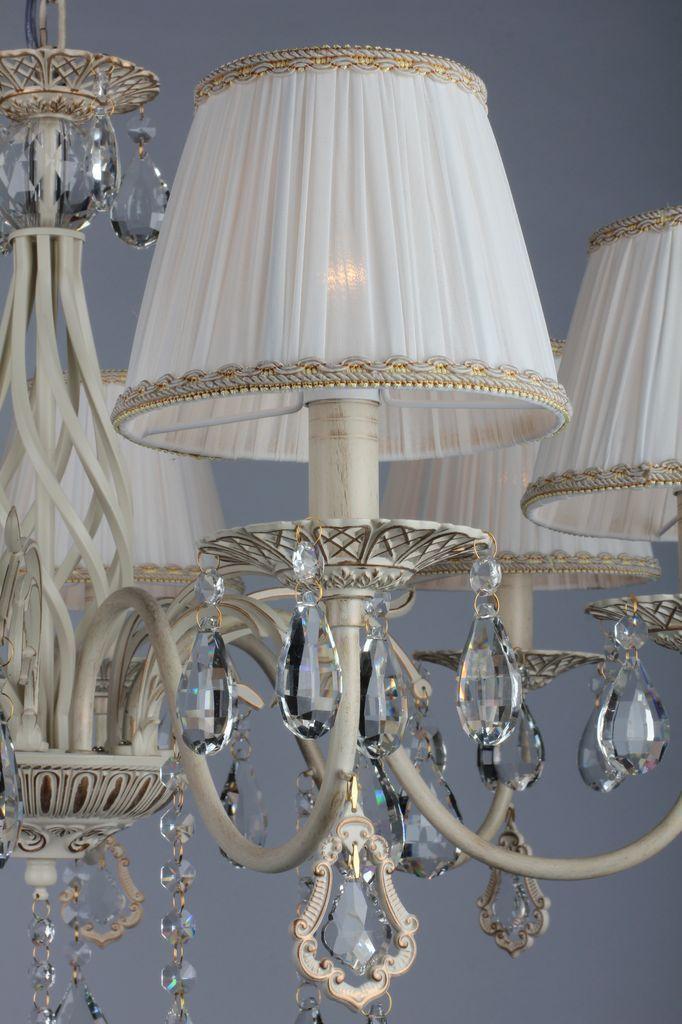 Подвесная люстра Omnilux OML-60803-07 OMNILUX ДИЗАЙНЕРСКИЕ 185494 Белый  - Вид №1