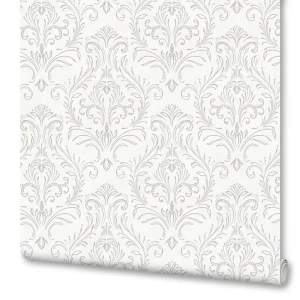 Обои флизелиновые Startdeco Мадина светло-серые 1.06 м МП283261
