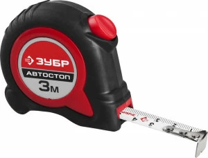 Рулетка Зубр Мастер Автостоп 3мх16мм