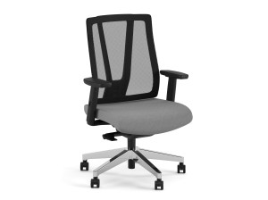 Ткань поворотный операционный офисный стул с подлокотниками