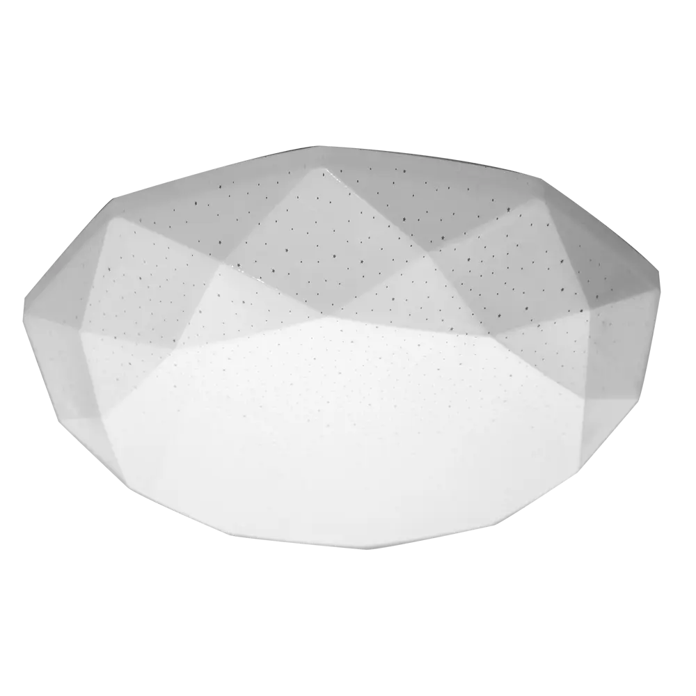 Светильник настенно-потолочный светодиодный Эйри, 12 м², 24 Вт, холодный белый свет, цвет белый матовый 83161290 STLM-2159405 СЕМЬ ОГНЕЙ 