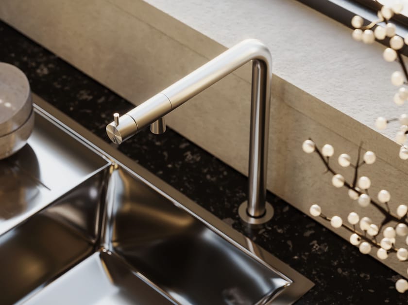 Смеситель для кухни из нержавеющей стали Fontealta Kitchen ARCH-00035115