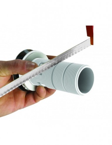 609300 045 00  Комплект для слива для раковины TBXP Extra-Flat, h. 100мм режущий стол Valentin Хром  - Вид №4