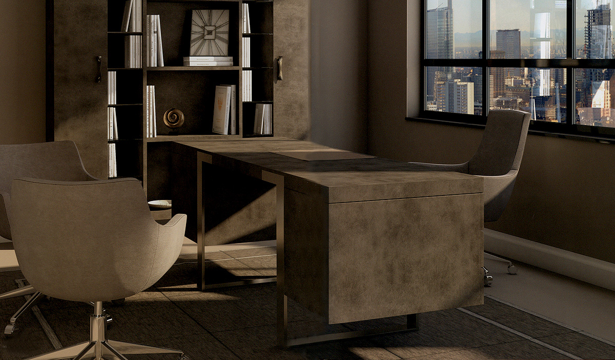 Письменный стол  COVRE 900 Leonardo
