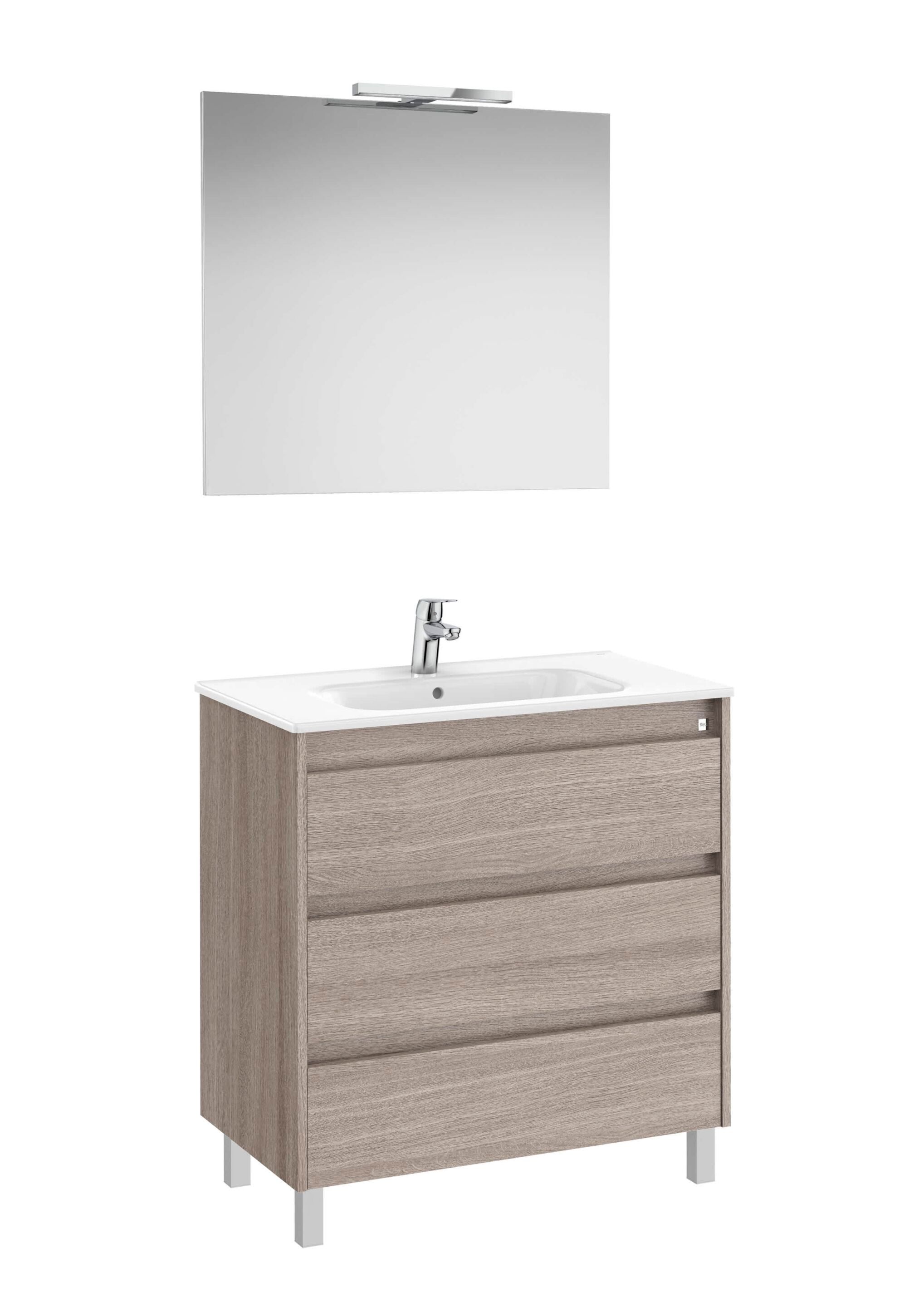 Деревянный напольный умывальник с зеркалом Roca Tenet ARCH-00150422 - Вид №5