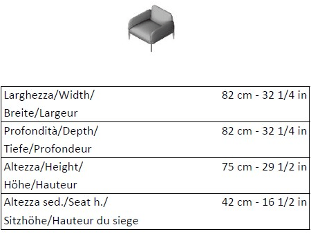 La Cividina Кресло с подлокотниками Join sun-id-1470624 - Вид №2