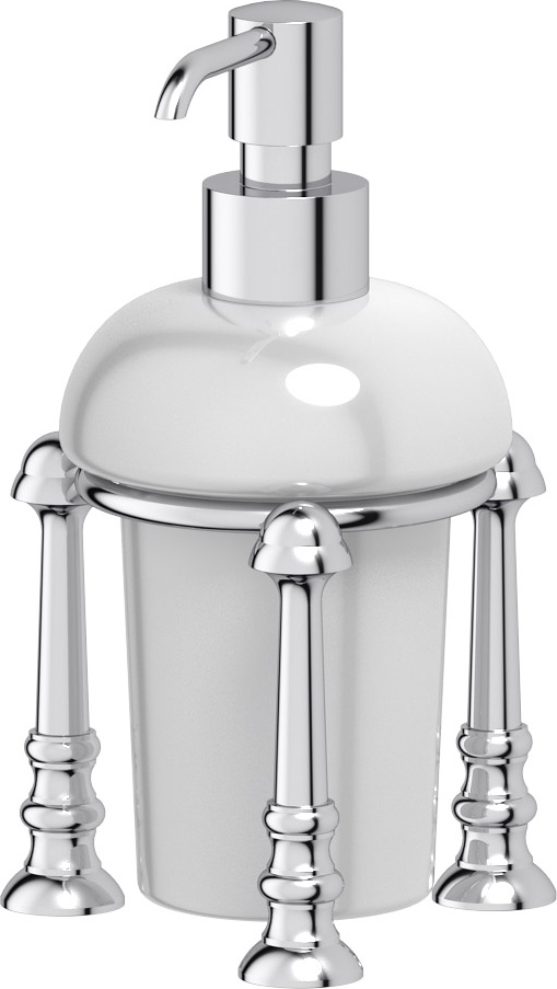 STI 029 Держатель дозатора жидкого мыла настольный 3SC STILMAR CHROME Treesseci 3SC