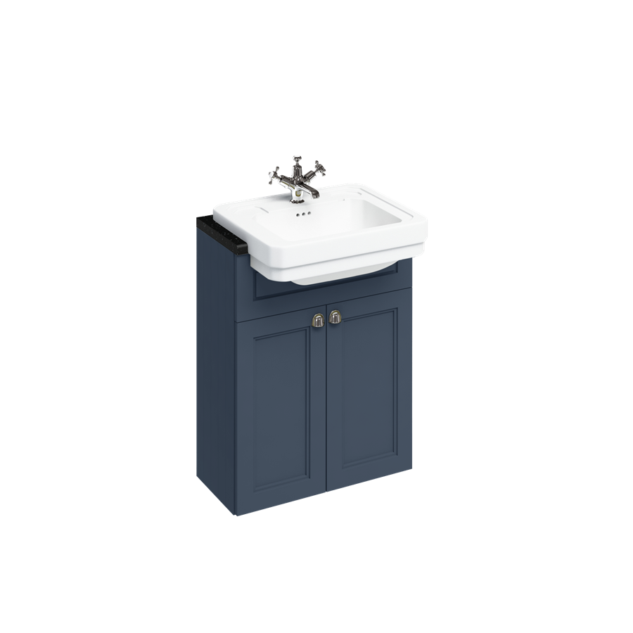 Burlington Основание для раковины с двумя дверцами 60 Классический серый F6BG B12 1TH  - Вид №4