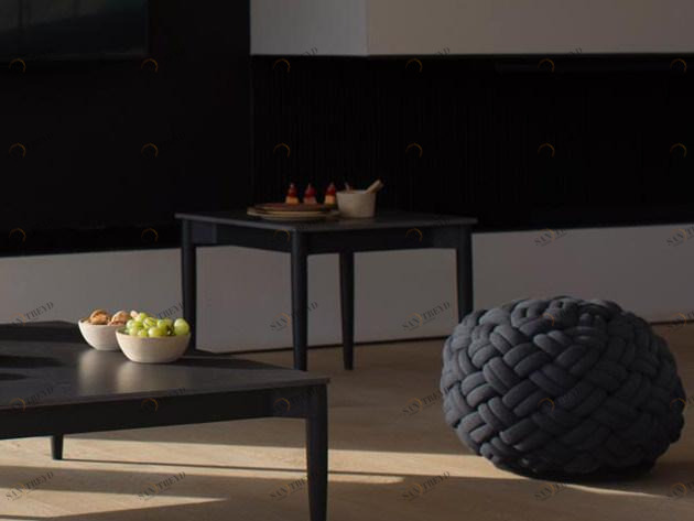 Joli Низкий квадратный керамический журнальный столик Marguerite sun-id-1420137