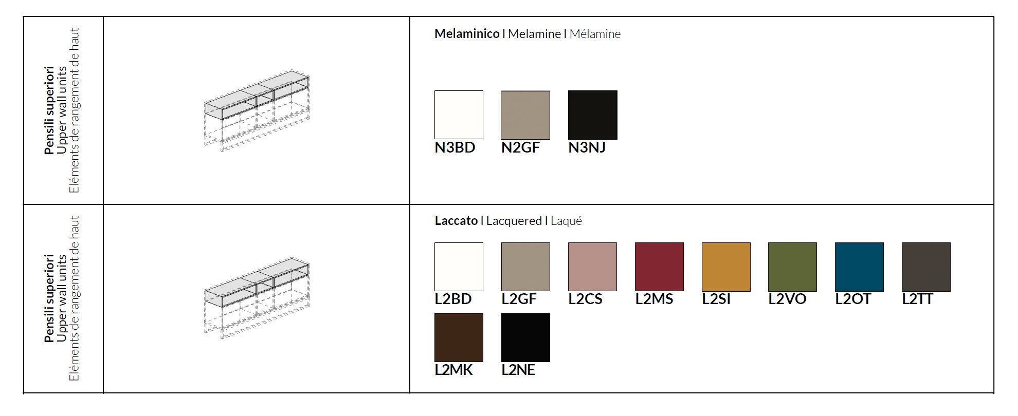 Низкая деревянная офисная мебель с распашными дверями About Office Bold58 ARCH-00066171 - Вид №7