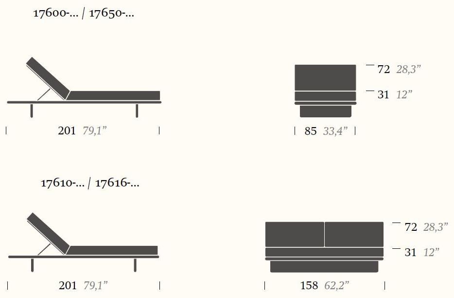 Kettal Садовый лежак из ткани Mesh #17600 - Вид №4