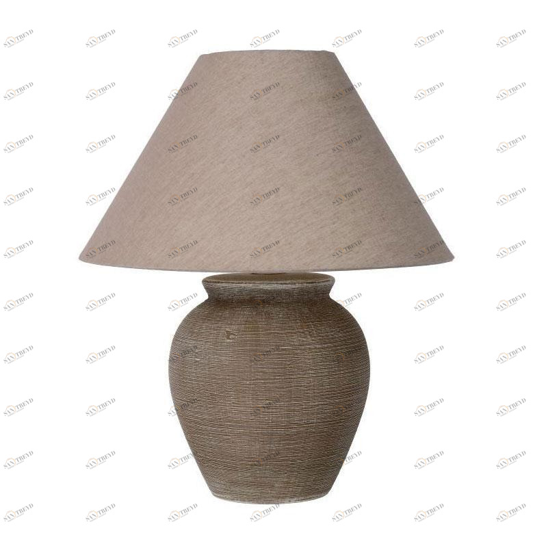 Настольная лампа Lucide Ramzi 47507/81/43 LUCIDE ВАЗА 138937 Коричневый 