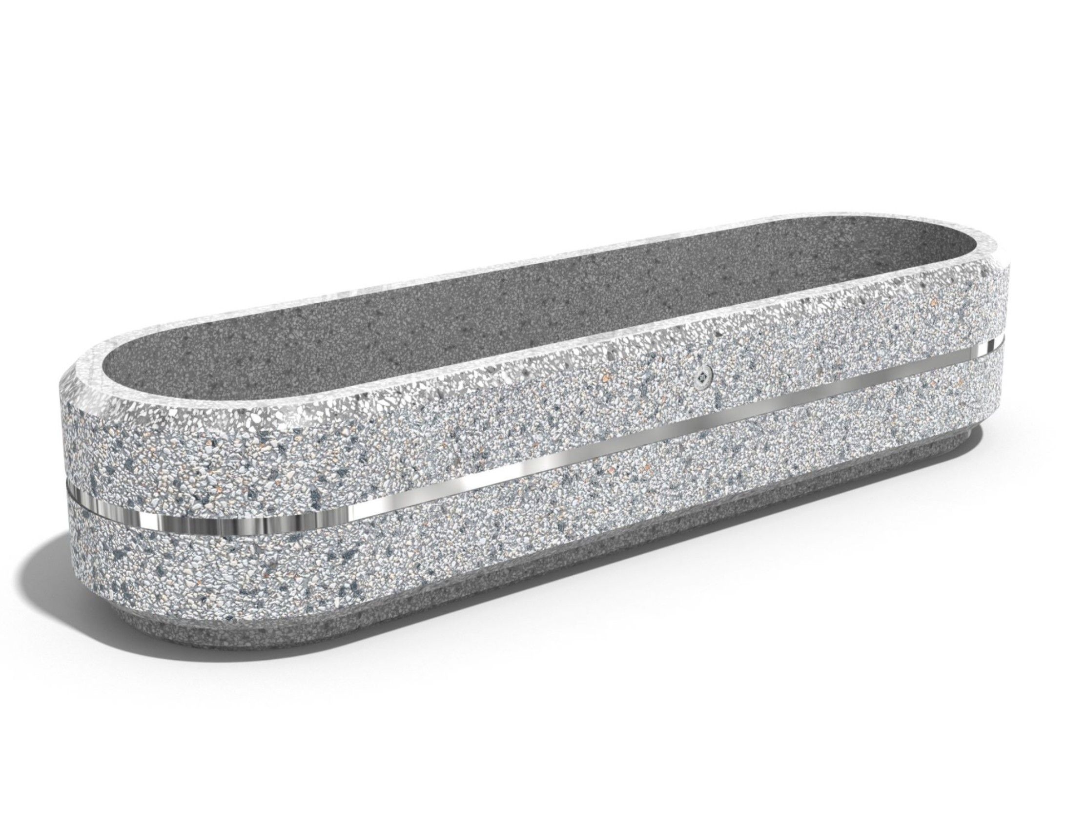 Низкая бетонная плантатор ENCHO ENCHEV - ETE 24/25 ARCH-00056586 - Вид №1